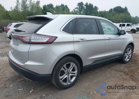 2017 Ford Edge Titanium z USA, uszkodzony, nr VIN 2FMPK4K87HBB66251